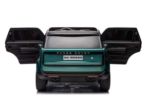 24V Land Rover Kids Electric Ride On SUV with Remote Control - Green