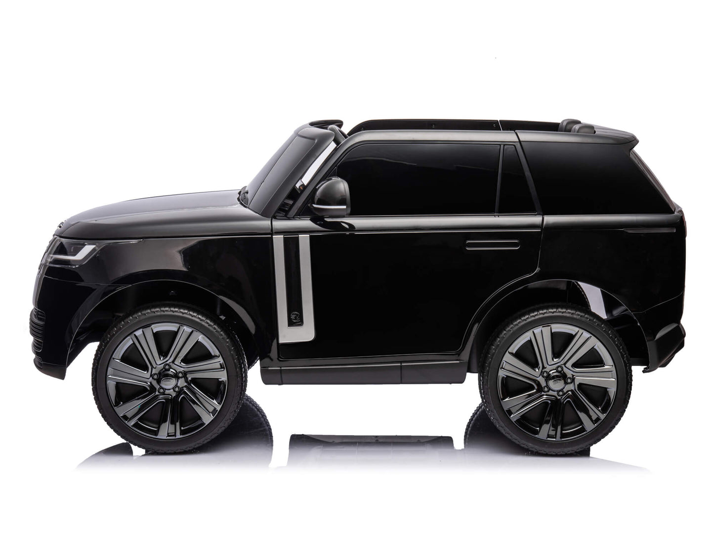 24V Land Rover Kids Electric Ride On SUV with Remote Control - Black