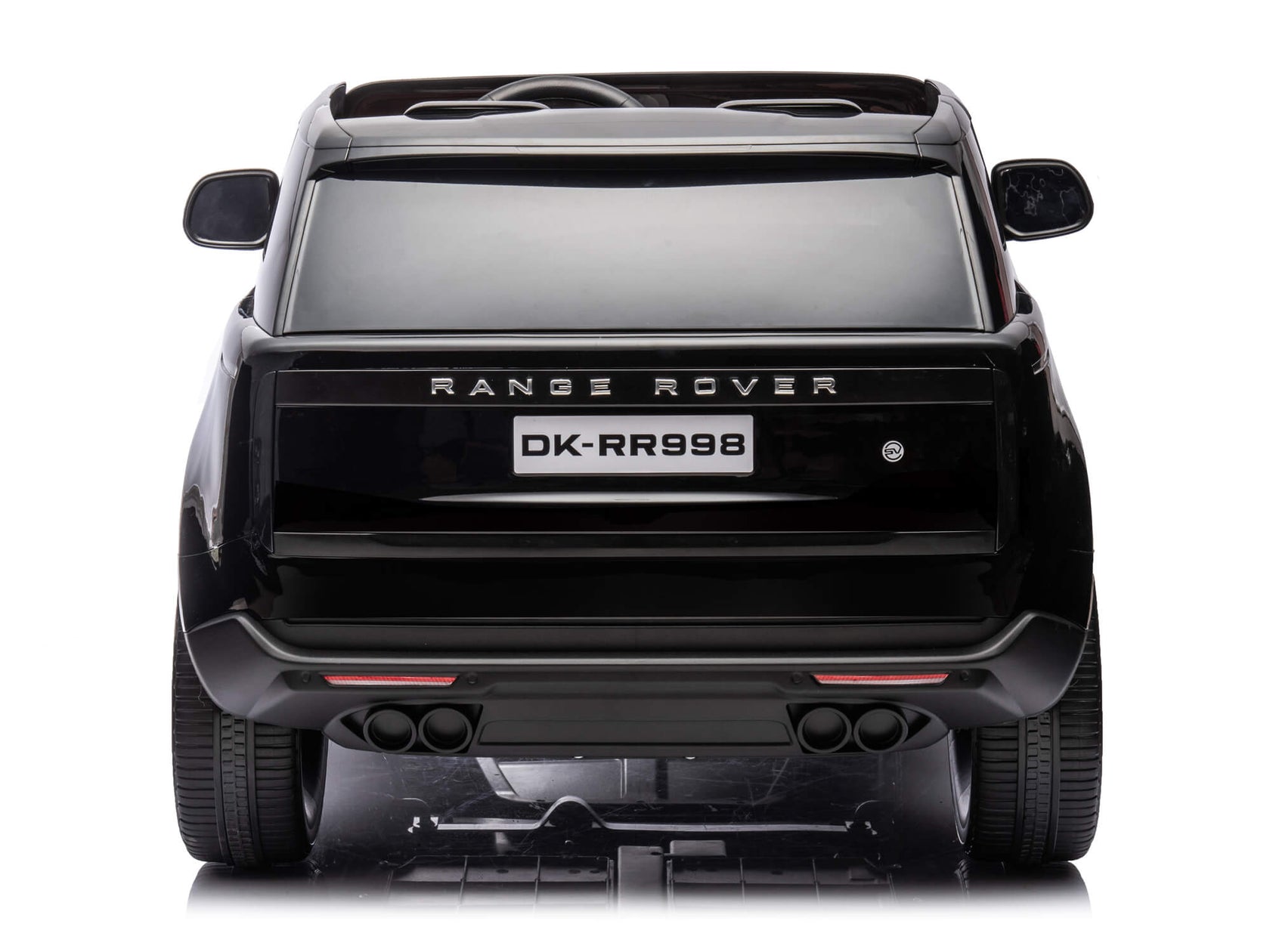 24V Land Rover Kids Electric Ride On SUV with Remote Control - Black ...