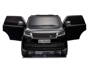 24V Land Rover Kids Electric Ride On SUV with Remote Control - Black