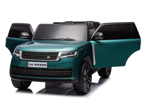24V Land Rover Kids Electric Ride On SUV with Remote Control - Green
