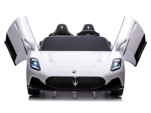 24V Maserati MC20 Two-Seater Kids Ride On Car with Remote - White