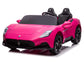 24V Maserati MC20 Two-Seater Kids Ride On Car with Remote - Pink