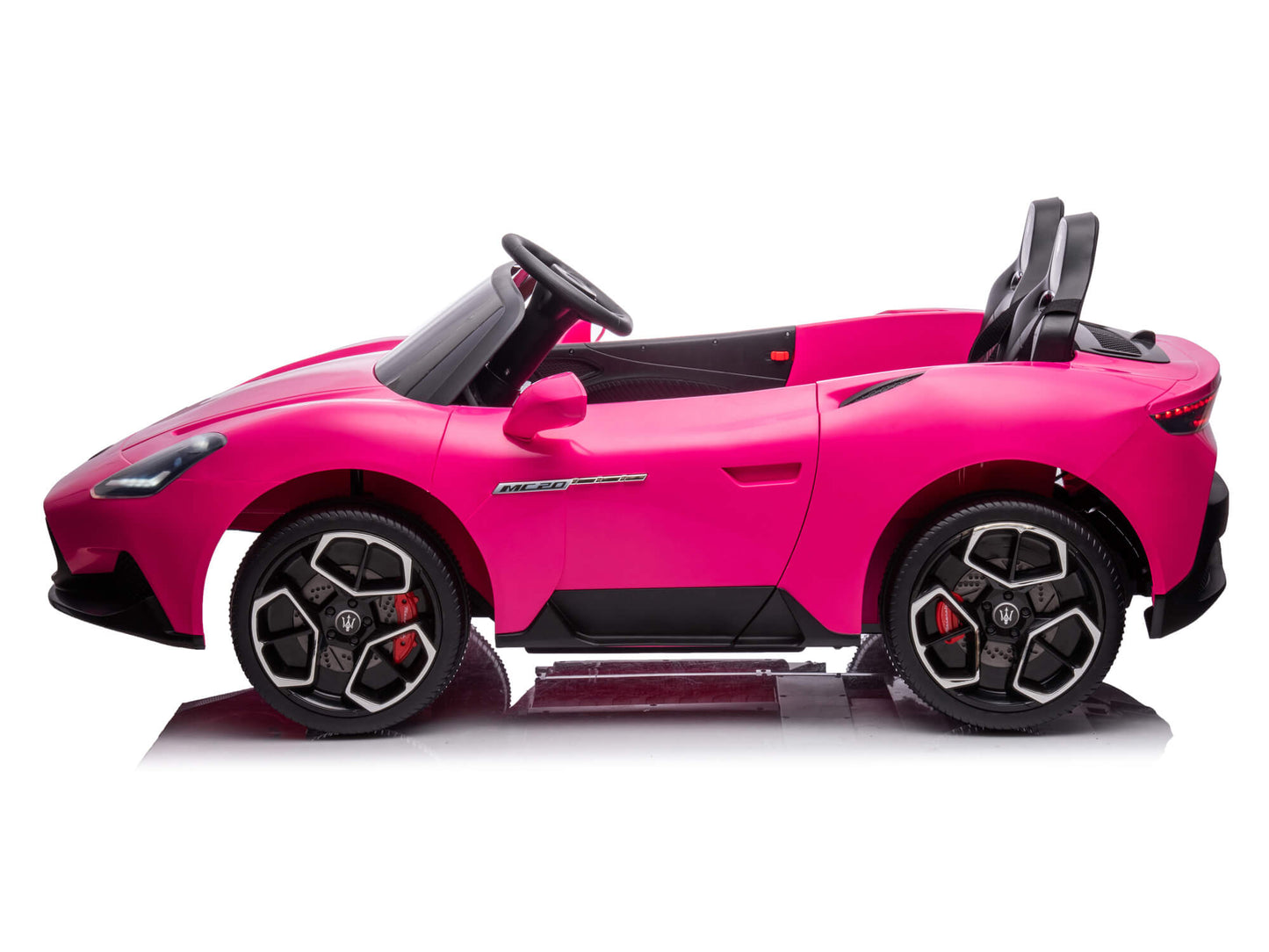 24V Maserati MC20 Two-Seater Kids Ride On Car with Remote - Pink