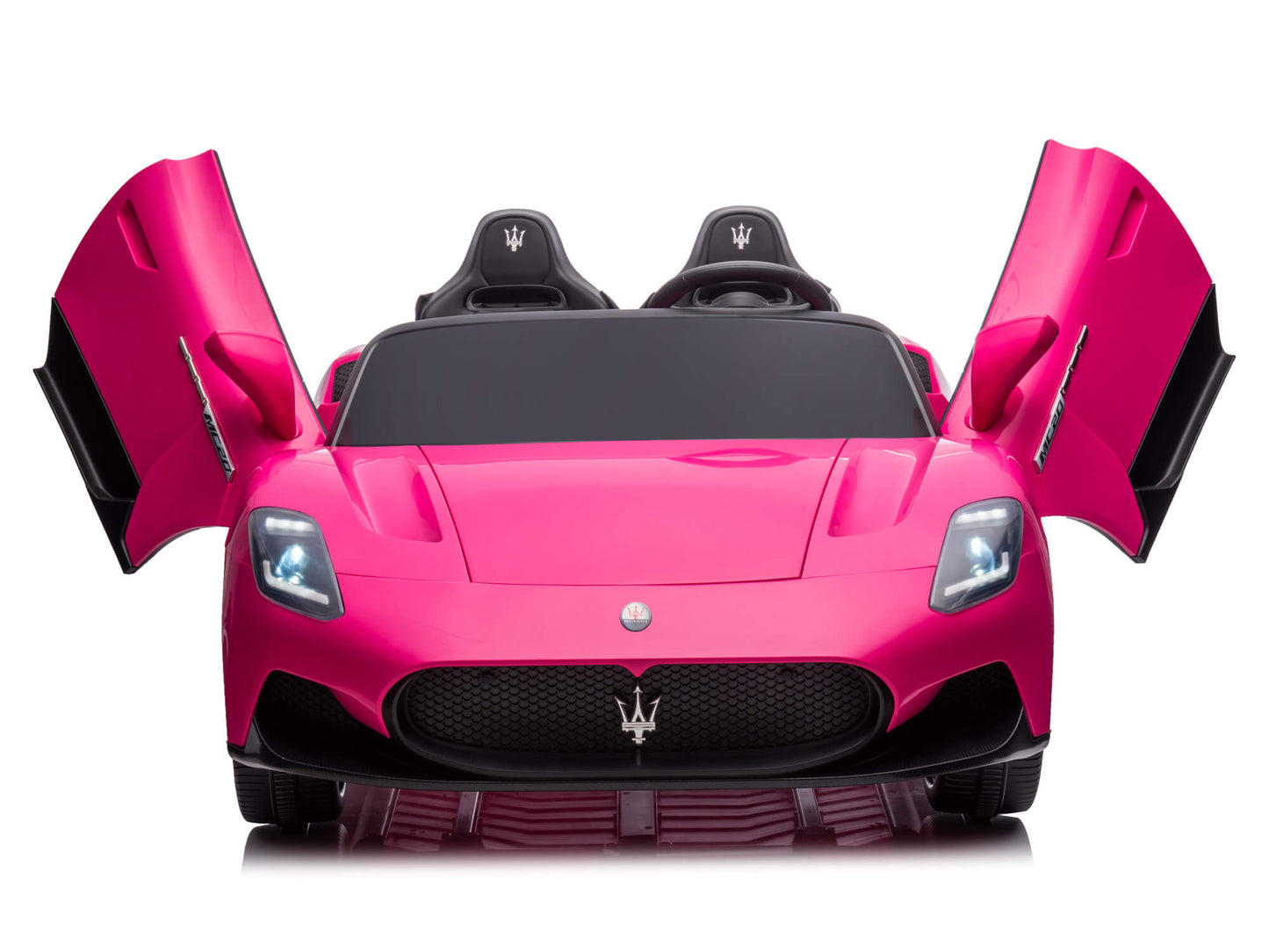 24V Maserati MC20 Two-Seater Kids Ride On Car with Remote - Pink