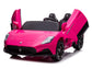 24V Maserati MC20 Two-Seater Kids Ride On Car with Remote - Pink