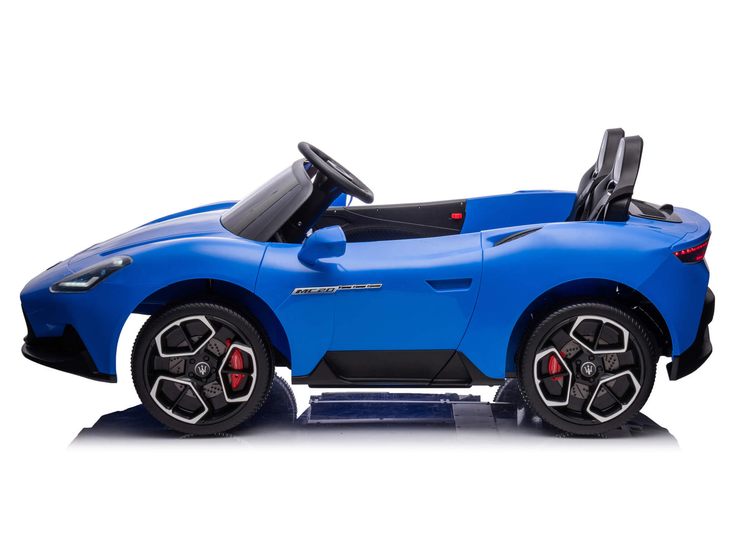 24V Maserati MC20 Two-Seater Kids Ride On Car with Remote - Blue