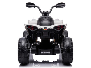 24V Can-Am Kids Renegade 4WD Ride-On Quad - White