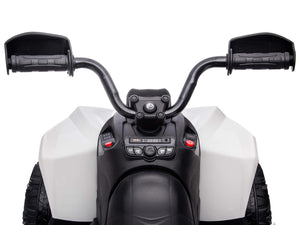 24V Can-Am Kids Renegade 4WD Ride-On Quad - White