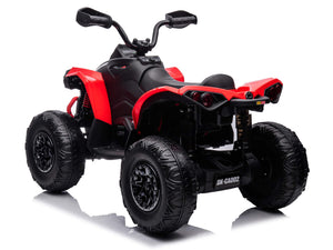 24V Can-Am Kids Renegade 4WD Ride-On Quad - Red