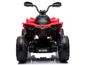 24V Can-Am Kids Renegade 4WD Ride-On Quad - Red