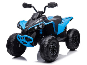 24V Can-Am Kids Renegade 4WD Ride-On Quad - Blue