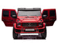 24V 2-Seater Mercedes-AMG G63 Kids Ride On SUV with Remote and Video Screen - Burgundy