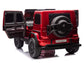 24V 2-Seater Mercedes-AMG G63 Kids Ride On SUV with Remote and Video Screen - Burgundy