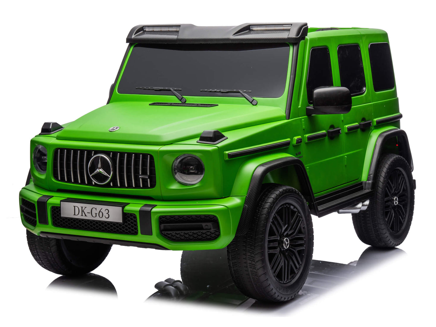 24V 2-Seater Mercedes-AMG G63 Kids Ride On SUV with Remote and Video Screen - Green