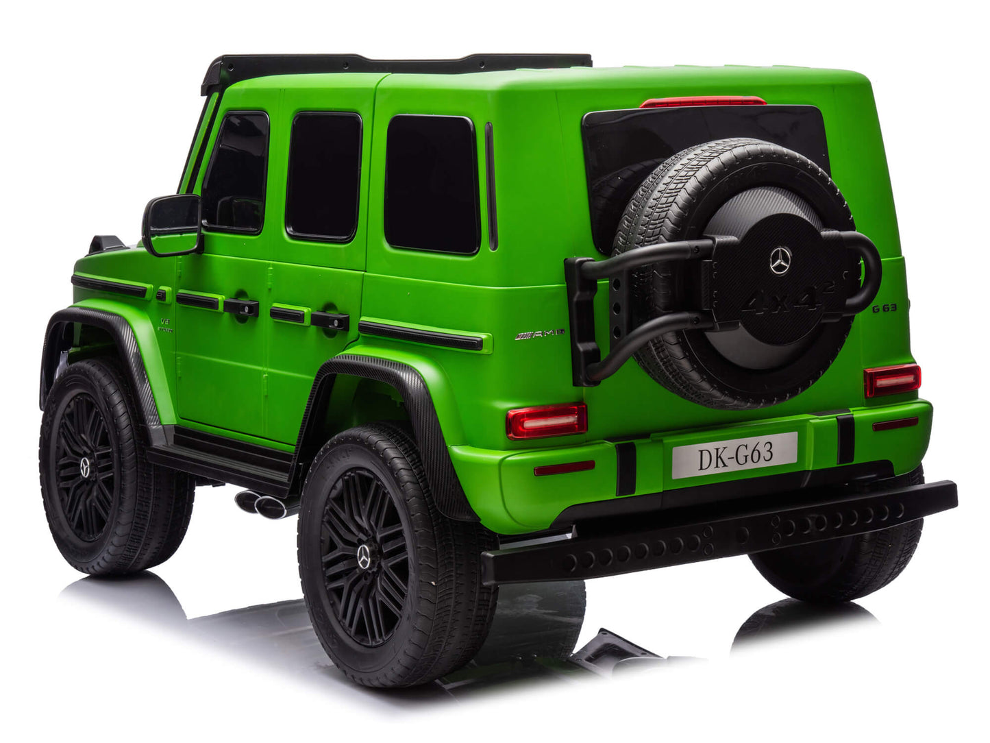 24V 2-Seater Mercedes-AMG G63 Kids Ride On SUV with Remote and Video Screen - Green