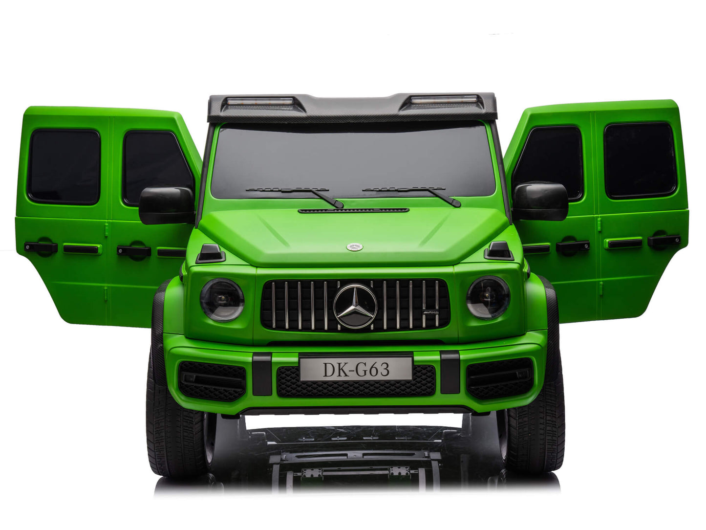 24V 2-Seater Mercedes-AMG G63 Kids Ride On SUV with Remote and Video Screen - Green