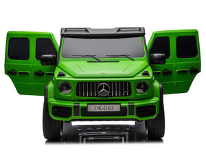 24V 2-Seater Mercedes-AMG G63 Kids Ride On SUV with Remote and Video Screen - Green