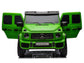 24V 2-Seater Mercedes-AMG G63 Kids Ride On SUV with Remote and Video Screen - Green