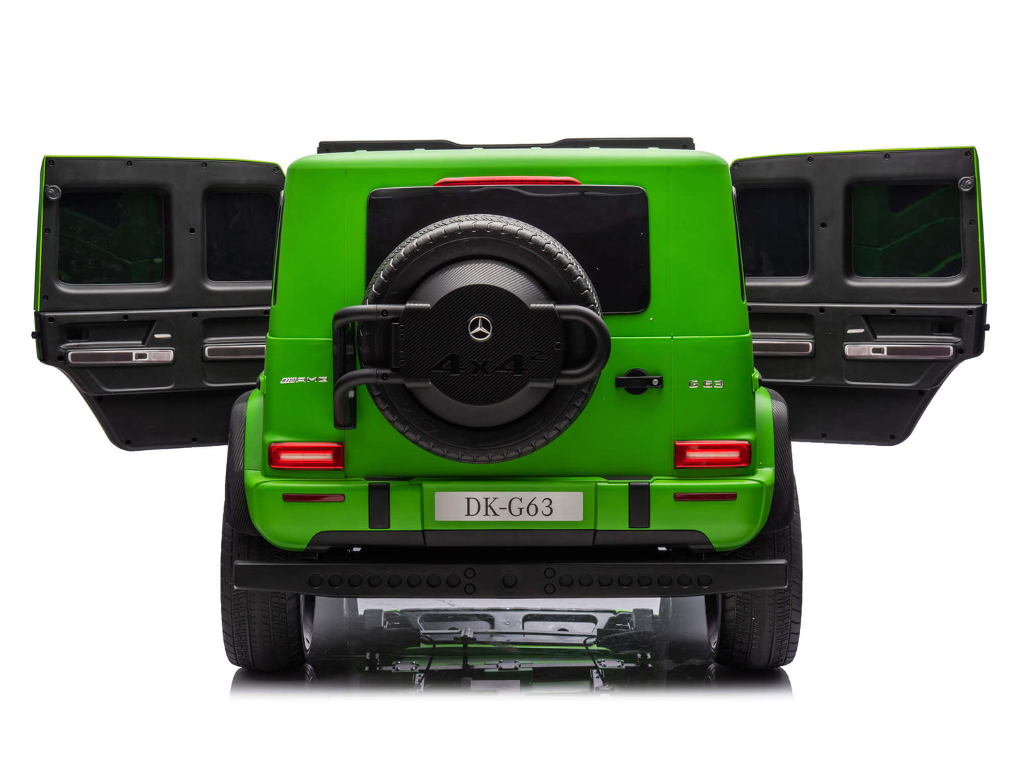 24V 2-Seater Mercedes-AMG G63 Kids Ride On SUV with Remote and Video Screen - Green