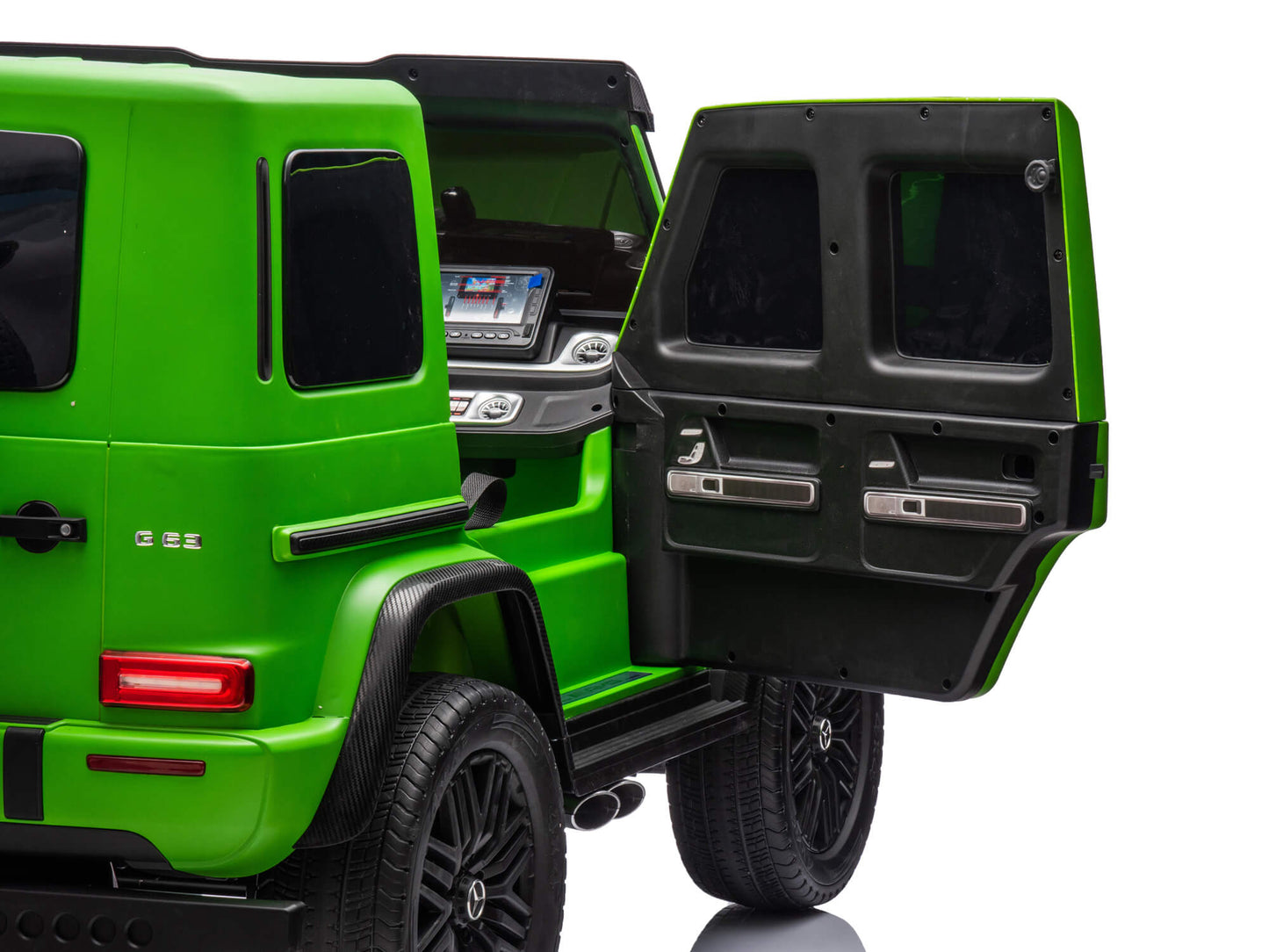 24V 2-Seater Mercedes-AMG G63 Kids Ride On SUV with Remote and Video Screen - Green