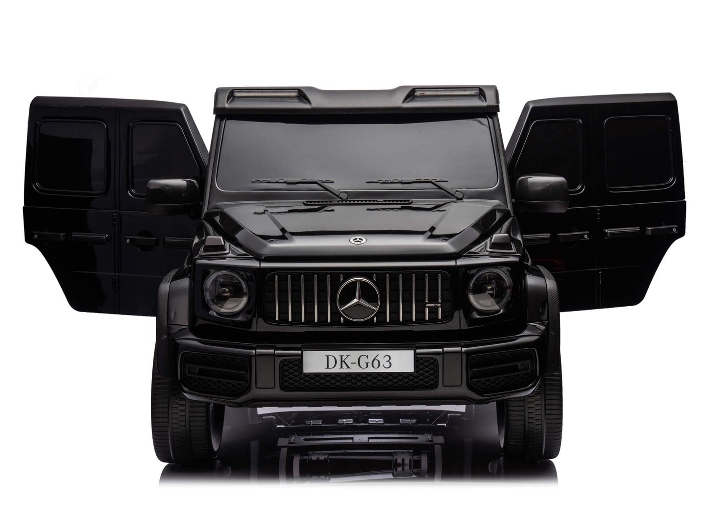 24V 2-Seater Mercedes-AMG G63 Kids Ride On SUV with Remote and Video Screen - Black