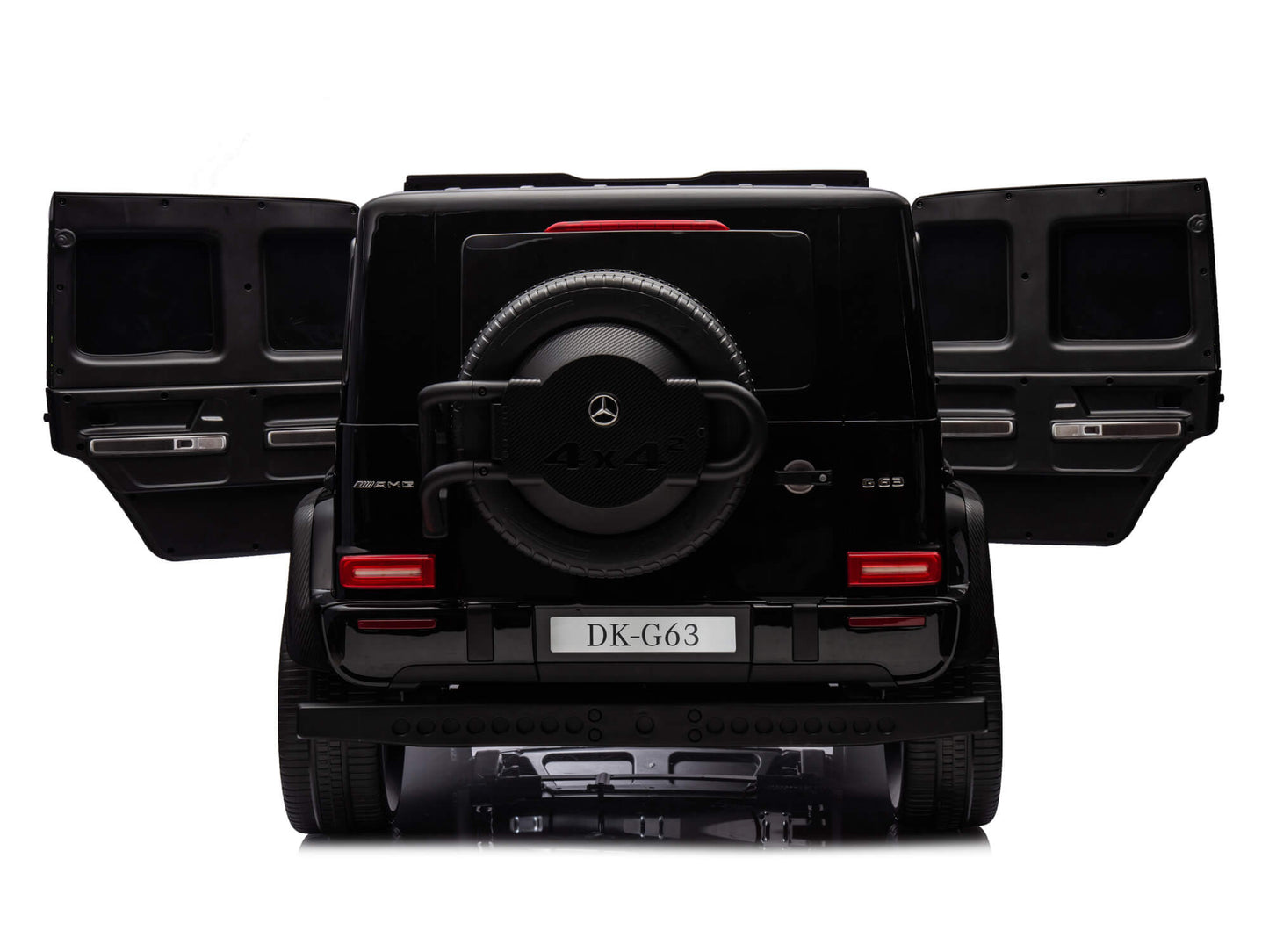 24V 2-Seater Mercedes-AMG G63 Kids Ride On SUV with Remote and Video Screen - Black