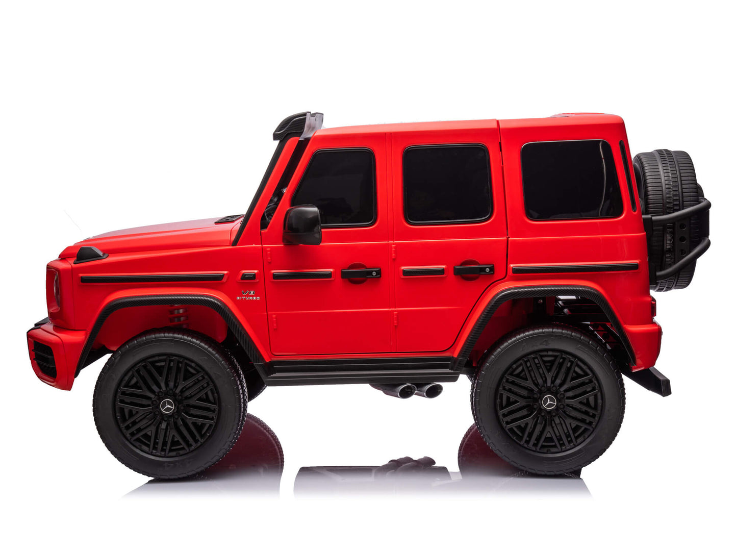 24V 2-Seater Mercedes-AMG G63 Kids Ride On SUV with Remote and Video Screen - Red