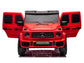 24V 2-Seater Mercedes-AMG G63 Kids Ride On SUV with Remote and Video Screen - Red