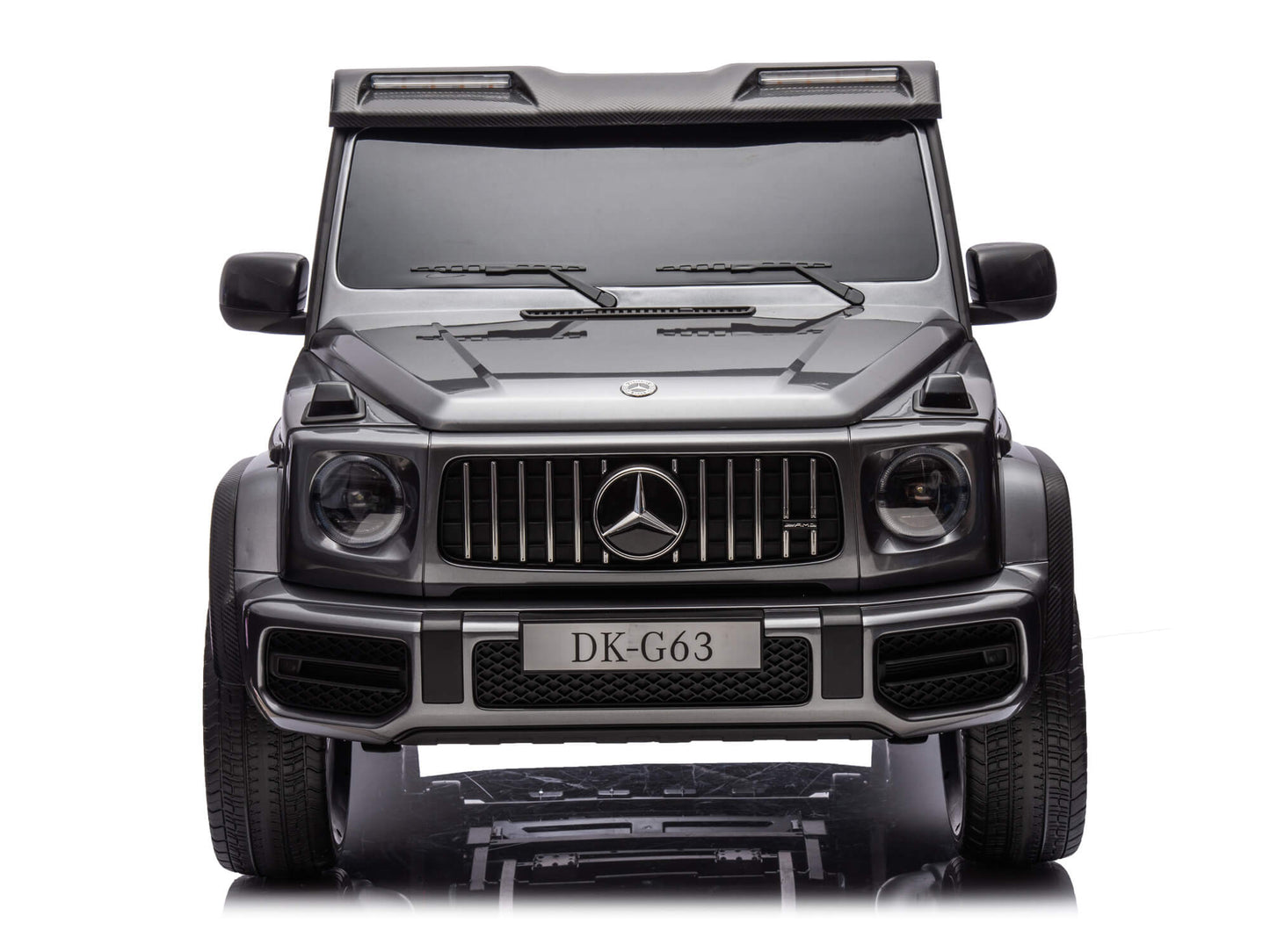 24V 2-Seater Mercedes-AMG G63 Kids Ride On SUV with Remote and Video Screen - Gray