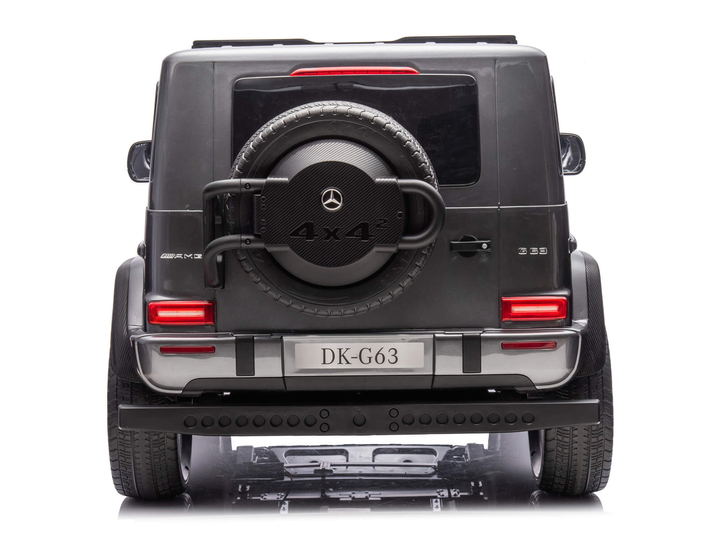 24V 2-Seater Mercedes-AMG G63 Kids Ride On SUV with Remote and Video Screen - Gray