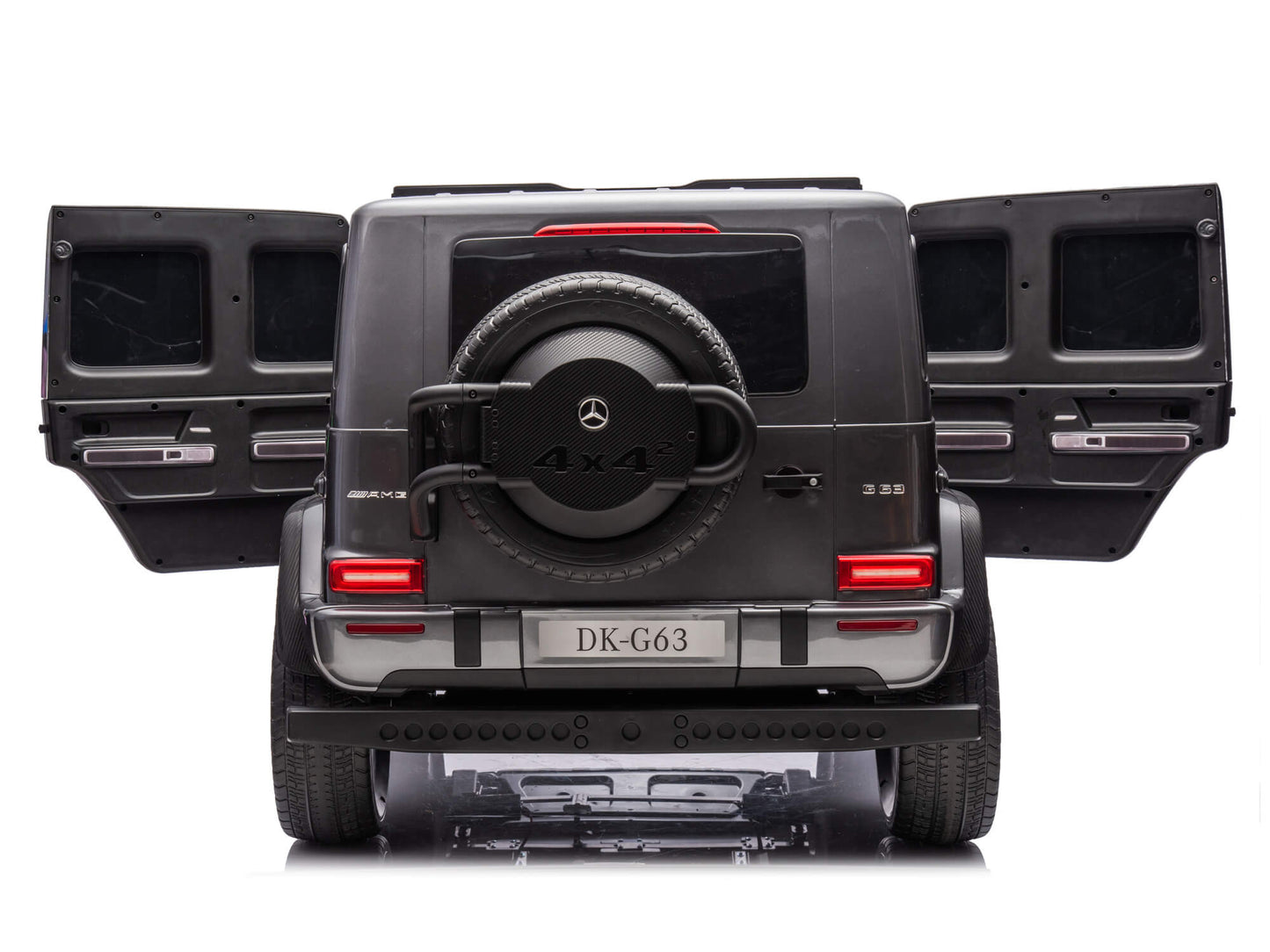 24V 2-Seater Mercedes-AMG G63 Kids Ride On SUV with Remote and Video Screen - Gray