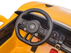 24V Maserati MC20 Two-Seater Kids Ride On Car with Remote - Yellow
