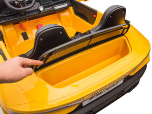 24V Maserati MC20 Two-Seater Kids Ride On Car with Remote - Yellow