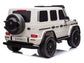 24V 2-Seater Mercedes-AMG G63 Kids Ride On SUV with Remote and Video Screen - White