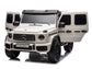 24V 2-Seater Mercedes-AMG G63 Kids Ride On SUV with Remote and Video Screen - White