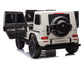 24V 2-Seater Mercedes-AMG G63 Kids Ride On SUV with Remote and Video Screen - White