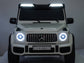 24V 2-Seater Mercedes-AMG G63 Kids Ride On SUV with Remote and Video Screen - White