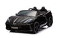 24V Chevrolet Corvette C8 2-Seater Ride On Car with Remote - Black