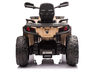 24V Can-Am Kids Outlander 4WD Ride-On ATV - Khaki