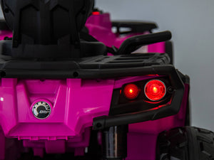 24V Can-Am Kids Outlander 4WD Ride-On ATV - Pink