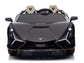 24V Lamborghini Sian Two-Seater Kids Ride On Car with Remote - Black