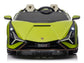 24V Lamborghini Sian Two-Seater Kids Ride On Car with Remote - Green