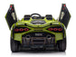 24V Lamborghini Sian Two-Seater Kids Ride On Car with Remote - Green