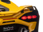 24V Lamborghini Sian Two-Seater Kids Ride On Car with Remote - Yellow