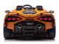 24V Lamborghini Sian Two-Seater Kids Ride On Car with Remote - Orange