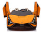 24V Lamborghini Sian Two-Seater Kids Ride On Car with Remote - Orange