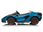 24V Lamborghini Sian Two-Seater Kids Ride On Car with Remote - Blue