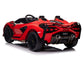 24V Lamborghini Sian Two-Seater Kids Ride On Car with Remote - Red