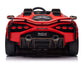 24V Lamborghini Sian Two-Seater Kids Ride On Car with Remote - Red